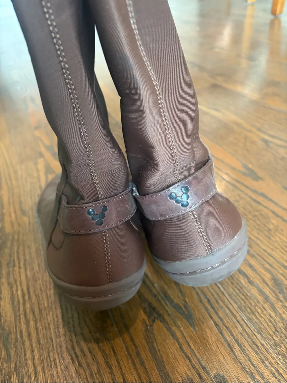 VIVOBAREFOOT Ryder Boots Bracken Brown Leather & Neoprene Riding Boot